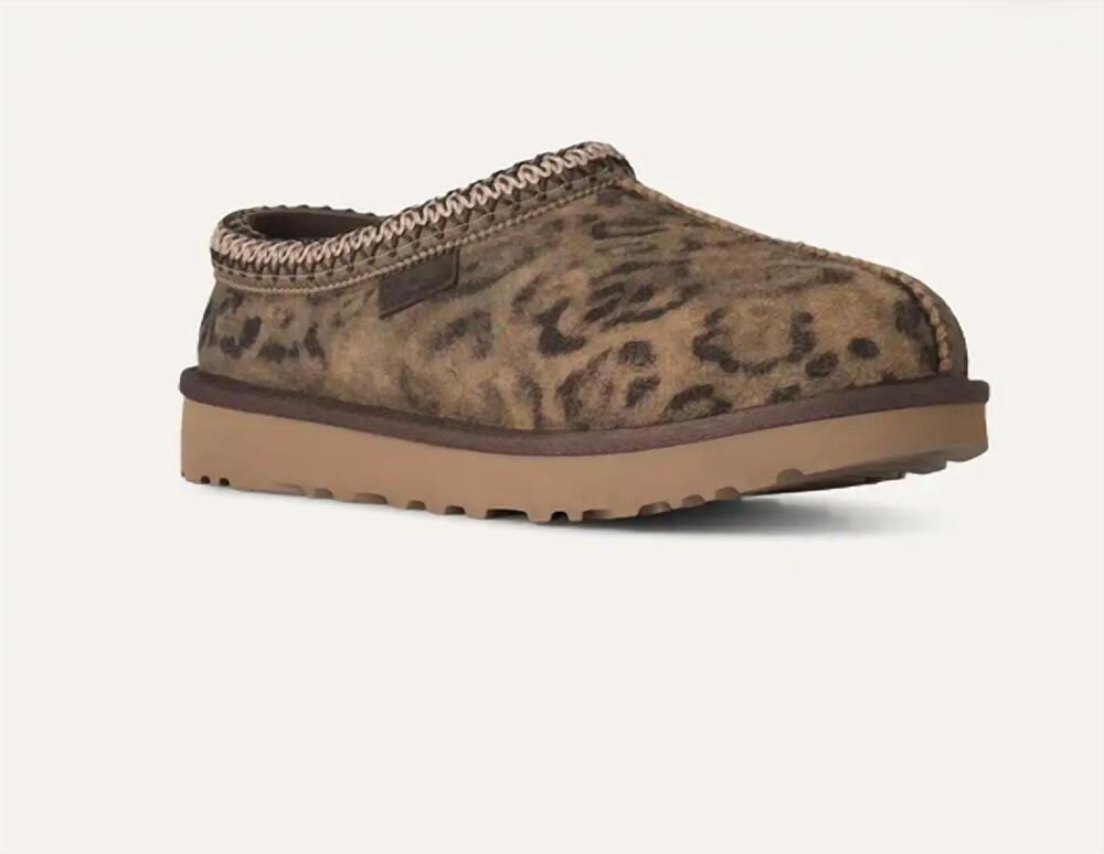 NEW UGG women's tasman spotted shoe in chestnut